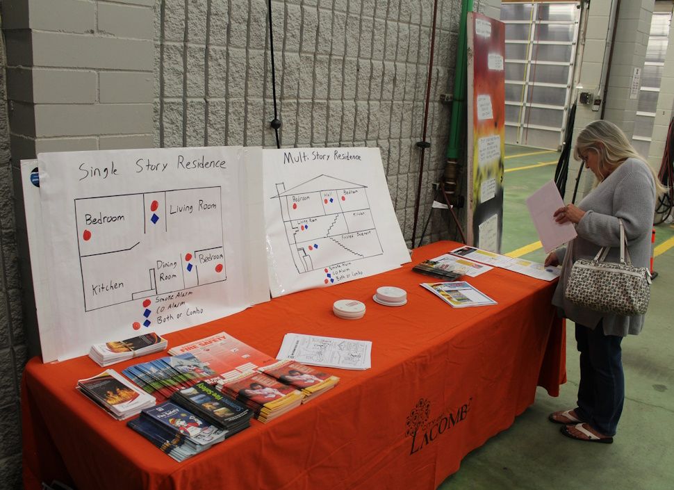 Fire Department shares fire safety tips during open house